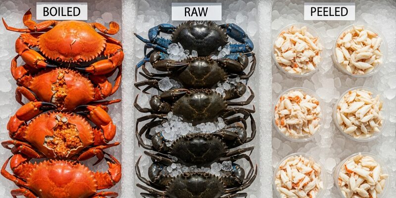 【冷凍カニ選び】【完全比較表】自分に合ったカニ選び早見表