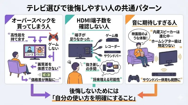 オーバースペックを買ってしまう人