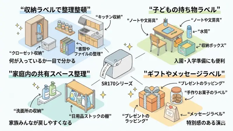 SR170シリーズの活用シーン