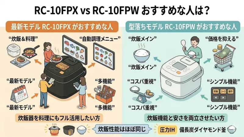 RC-10FPXとRC-10FPWがおすすめな人
