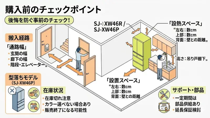 購入前に確認しておきたいポイント