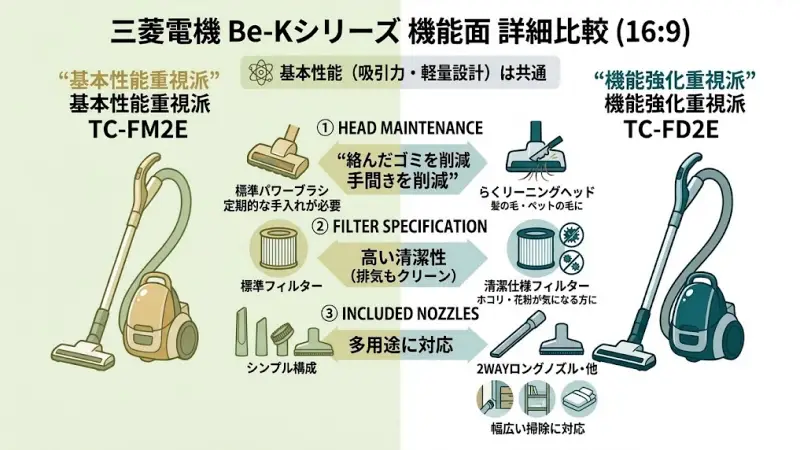 TC-FD2EとTC-FM2Eの違いを詳しく比較