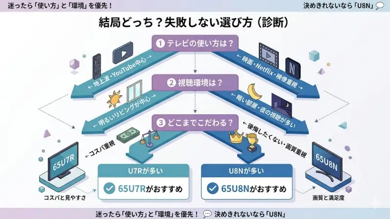 3つの質問で分かるおすすめモデル