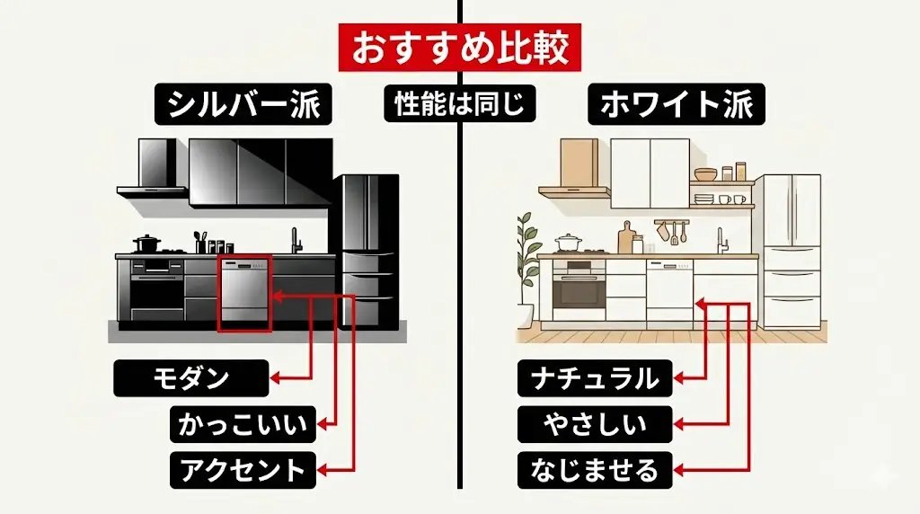 NP-60MS8SとNP-60MS8Wはどちらがおすすめ？