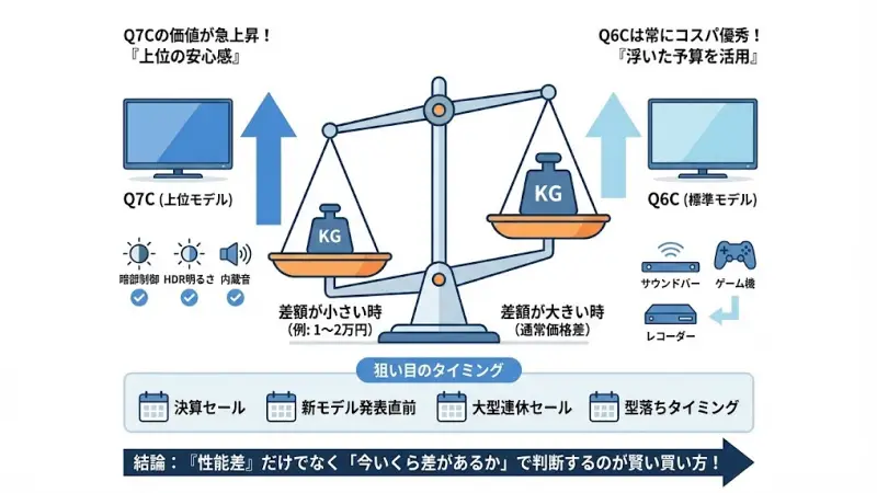 価格差が大きいならQ6Cは非常に強い