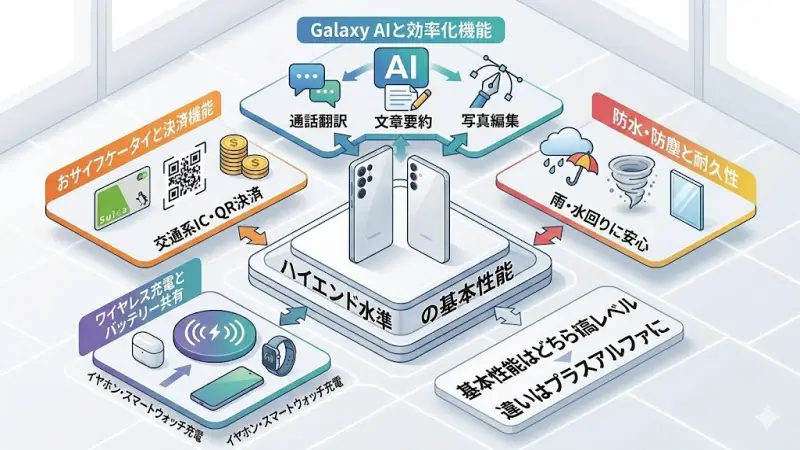 Galaxy AIと効率化機能