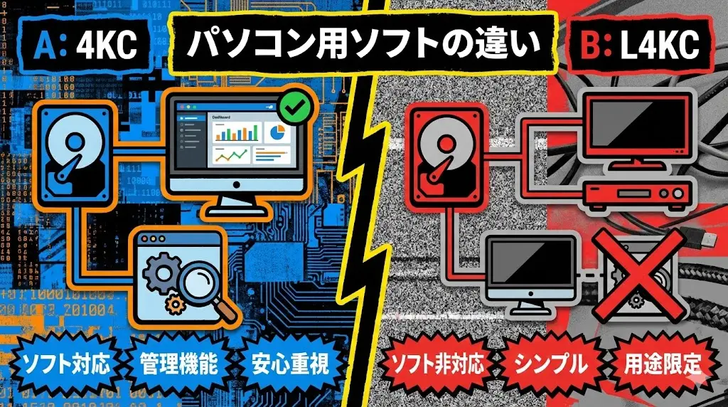 HDCZ-UT4KCは専用ユーティリティが使える
