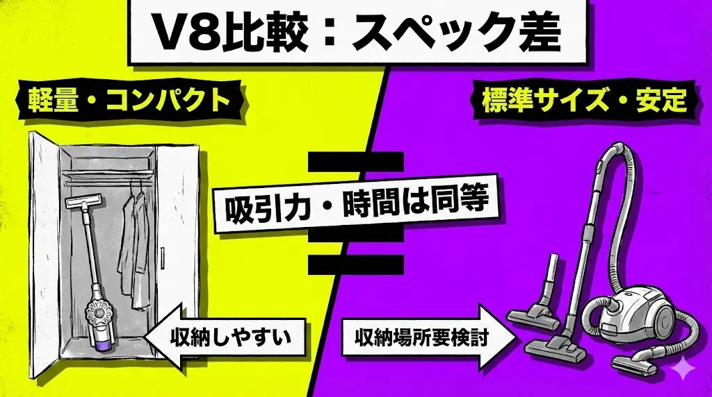 本体スペックを横断的に整理｜数値で見る共通点と違い