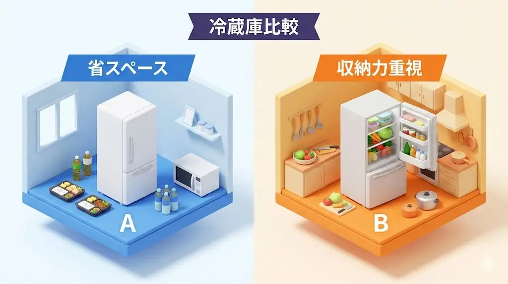 JR-HS15AとJR-SY15ARの違いをひと目で比較
