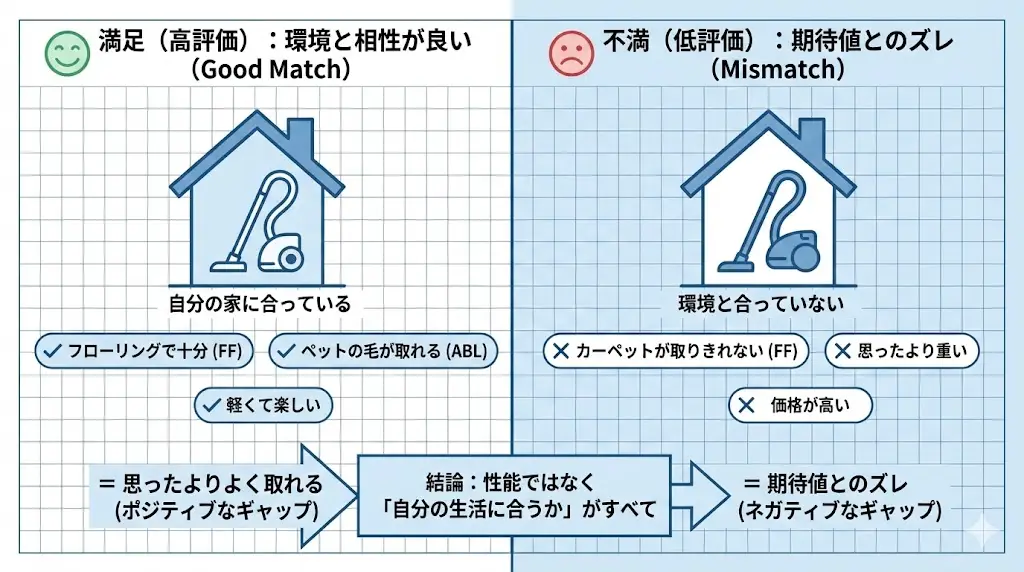 SV46 ABLとSV46 FFの口コミを横断的に見ると、ある共通点が見えてきます。