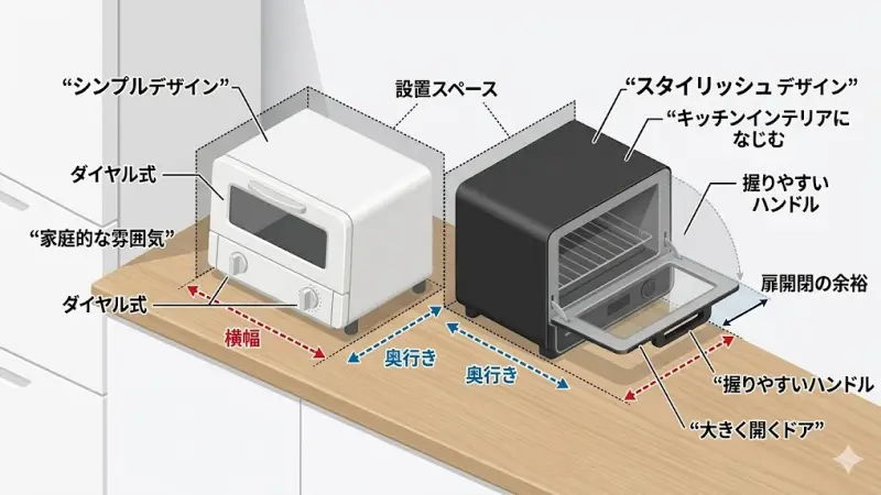 「KAV-B130」と「KAM-S132」の見た目やサイズの違いを比較していきます。