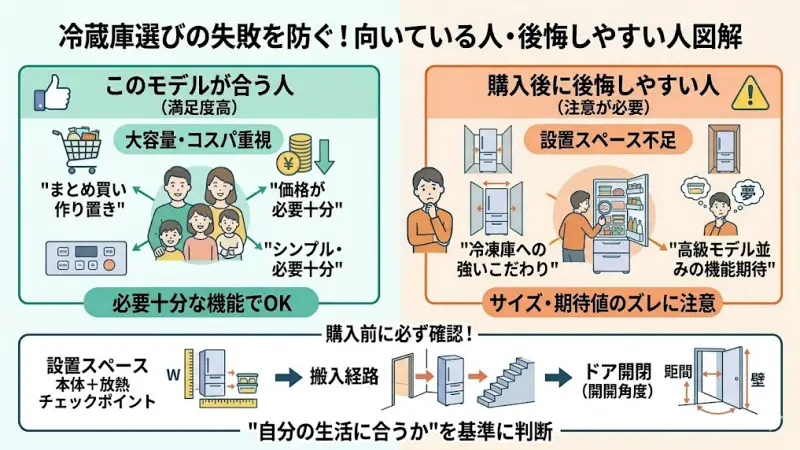 TXA50AとTXA50Rはスペック差が少ないからこそ、「誰に合うか」で満足度が大きく変わるモデルです。